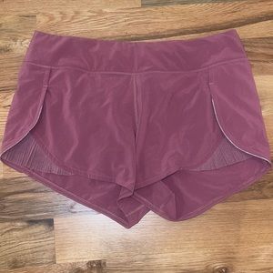 Mauve Lululemon Shorts